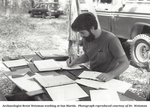 Archaeologist Brent Weisman