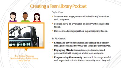 Creating a Teen Library Podcast: SSLLI project slide
