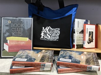 Photo of books and book club kits