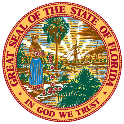 Details about   FLORIDA STATE MONTAGE FACTS MAGNET   state  bird  flower and flag, 